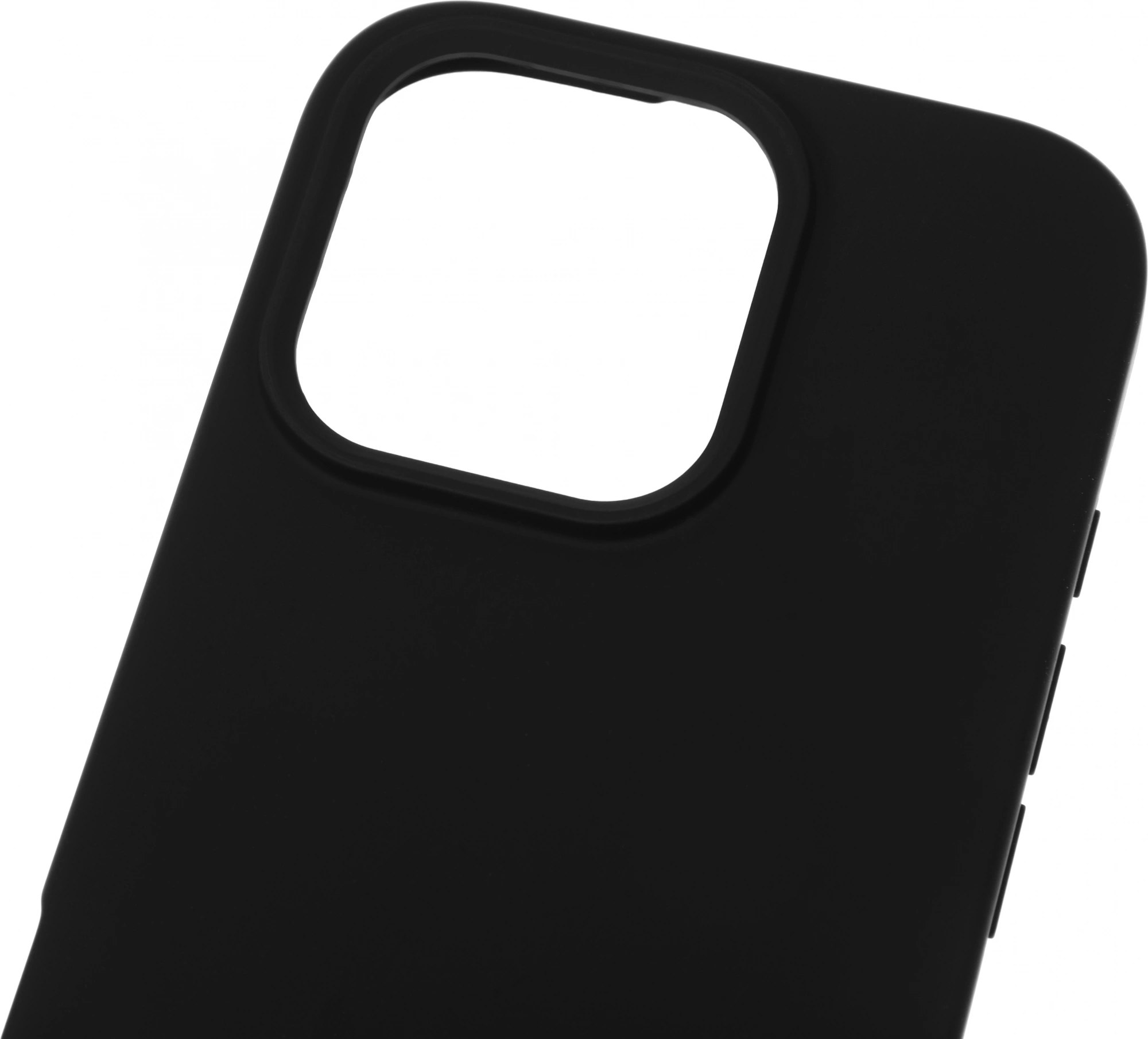 Чехол (клип-кейс) BoraSCO для Apple iPhone 16 Pro Microfiber Case черный (73691) — миниатюра 6