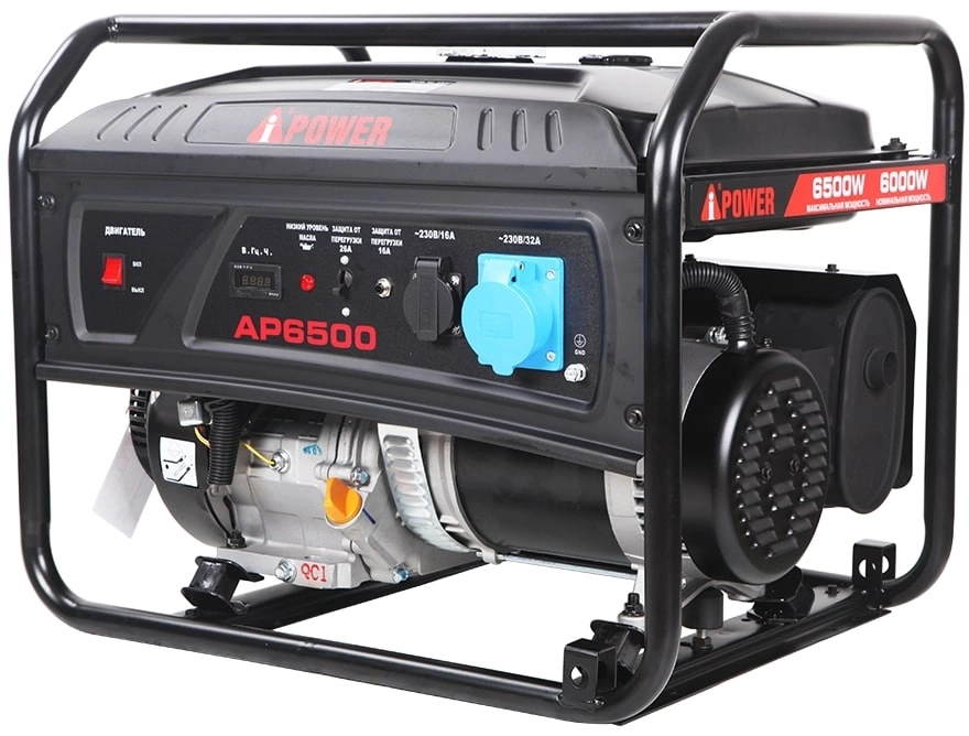 Генератор A-iPower Lite AP6500 6.5кВт — миниатюра 7