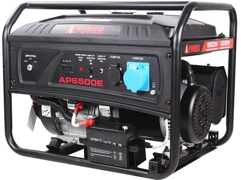Генератор A-iPower Lite AP6500E 6.5кВт — миниатюра 7