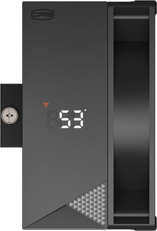 Устройство охлаждения(кулер) PcCooler RT500 Digital Soc-AM5/AM4/1200/1700/1851 черный 4-pin 34.9dB Al+Cu LCD 240W Ret (RT500-BKNWYL-GL) — миниатюра 5