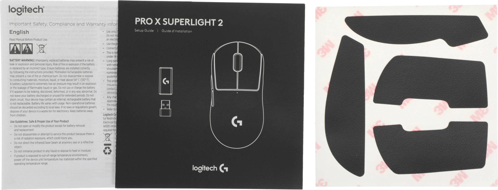 Мышь Logitech G Pro X Superlight 2 черный оптическая 32000dpi беспров. USB 4but (910-006632) — миниатюра 10