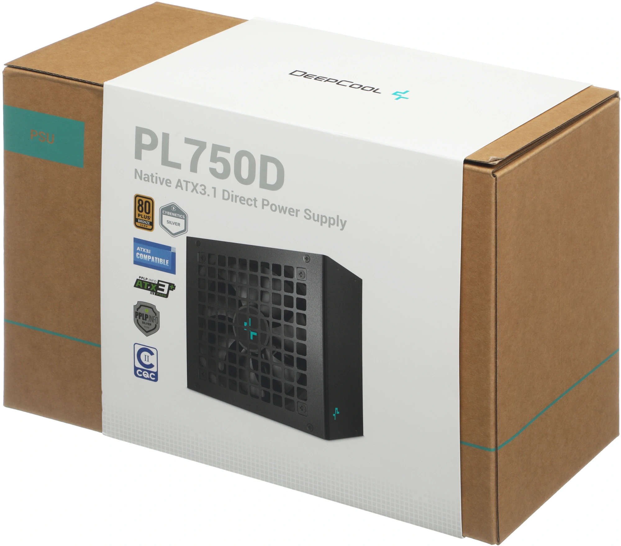 Блок питания Deepcool ATX 750W PL750D 80+ bronze (20+4pin) APFC 120mm fan 8xSATA RTL — миниатюра 14