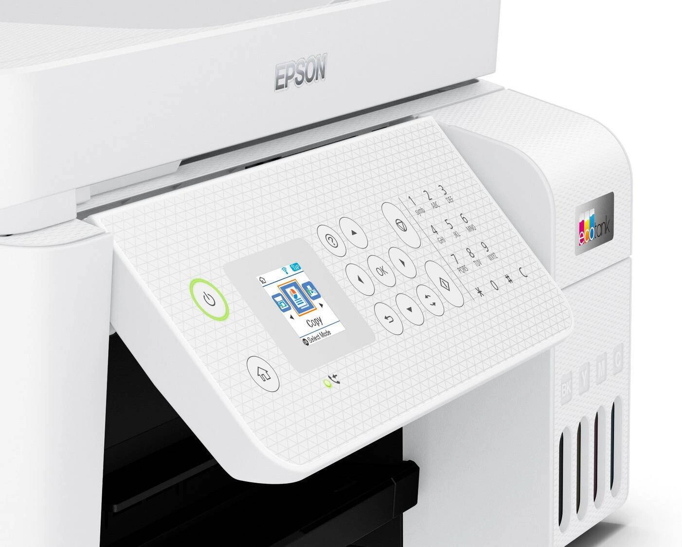 МФУ струйный Epson EcoTank L5296 (C11CJ65411) A4 WiFi белый — миниатюра 4