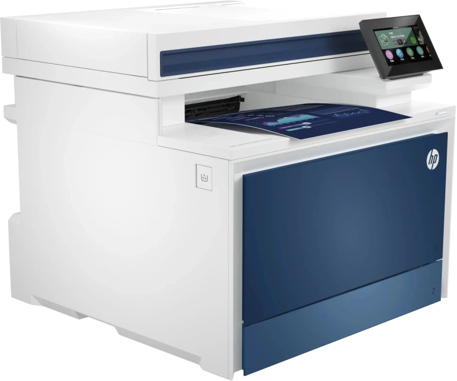 МФУ лазерный HP Color LaserJet Pro 4303dw (5HH65A) A4 Duplex WiFi белый — миниатюра 2