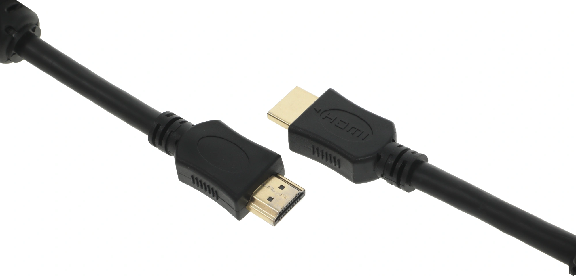 Кабель аудио-видео Buro BU-HDMI-v1.4-10M-FF HDMI (m)/HDMI (m) 10м. феррит.кольца позолоч.конт. черный — миниатюра 5