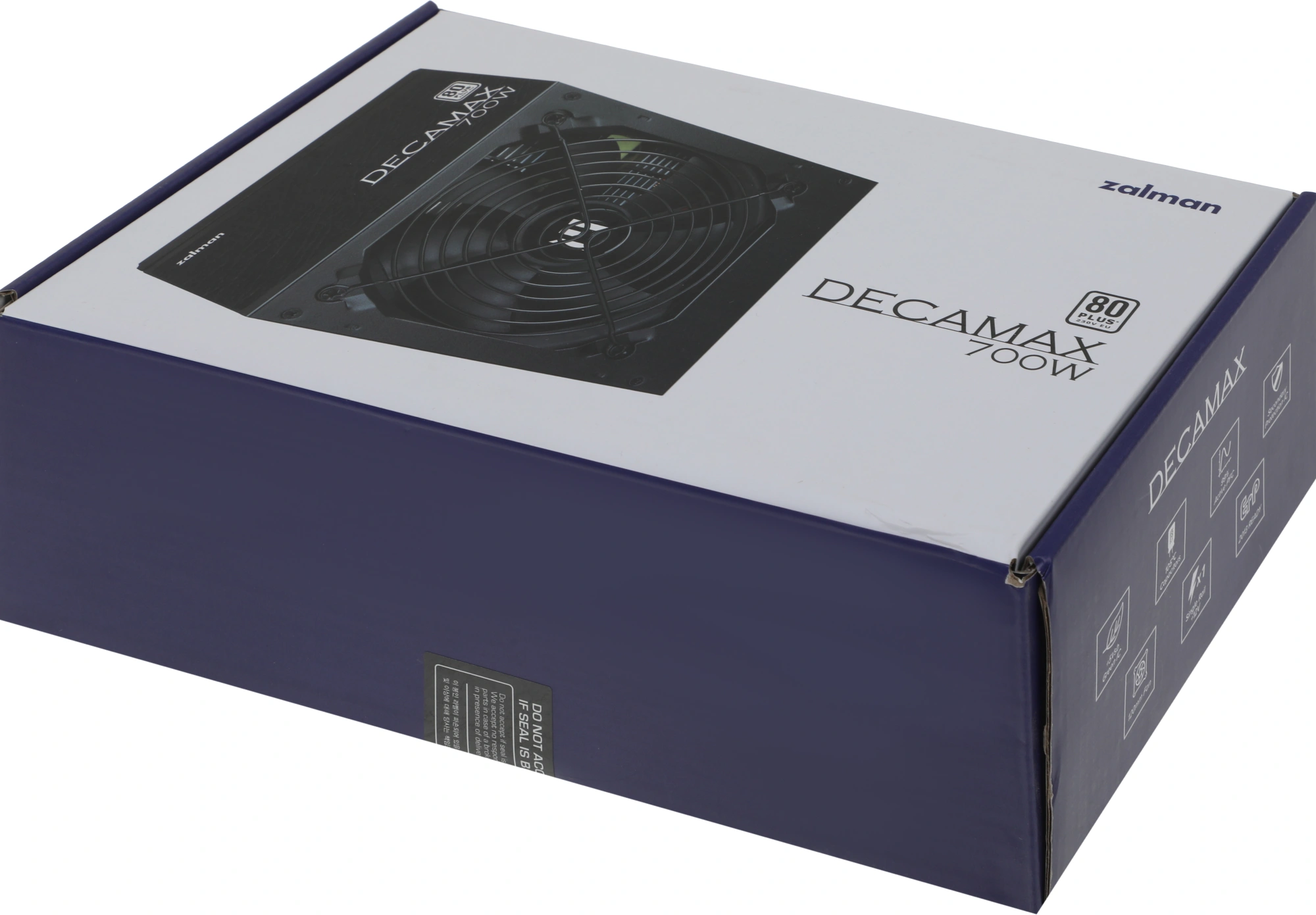 Блок питания Zalman ATX 700W ZM700-LX3 80+ white (20+4pin) APFC 120mm fan 6xSATA RTL — миниатюра 9