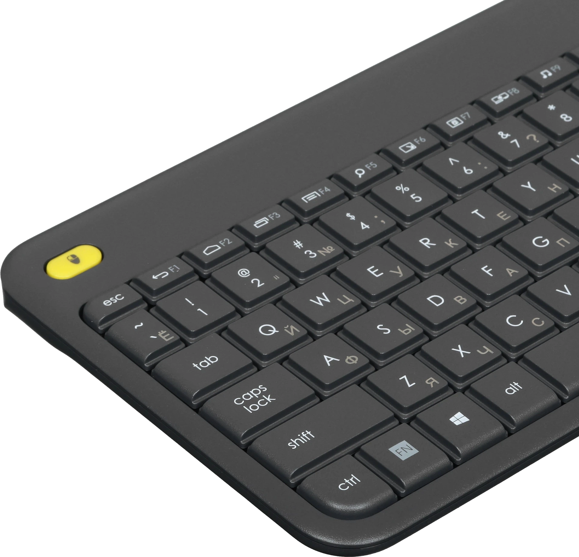 Клавиатура Logitech K400 Plus черный USB беспроводная Multimedia (920-007173) — миниатюра 3