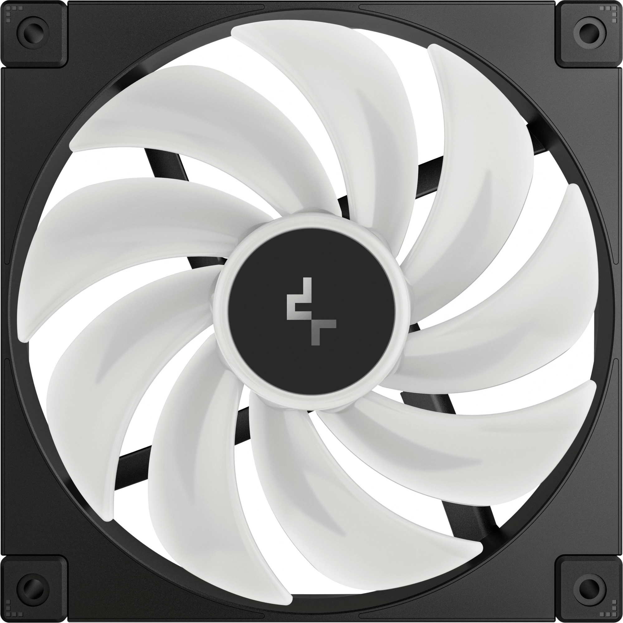 Вентилятор для корпуса Deepcool FD14 ARGB 140х140x25 черный 4-pin 25.6дБ (R-FD14-BKAPN1-G) Ret — миниатюра 2