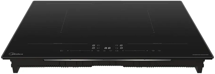 Индукционная варочная поверхность Midea MIH67783SB черный/черный — миниатюра 2