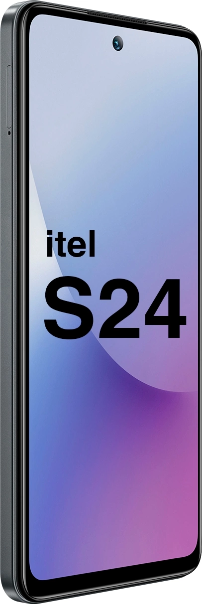Смартфон Itel S667LN NFC S24 256Gb 8Gb черный (10055278)