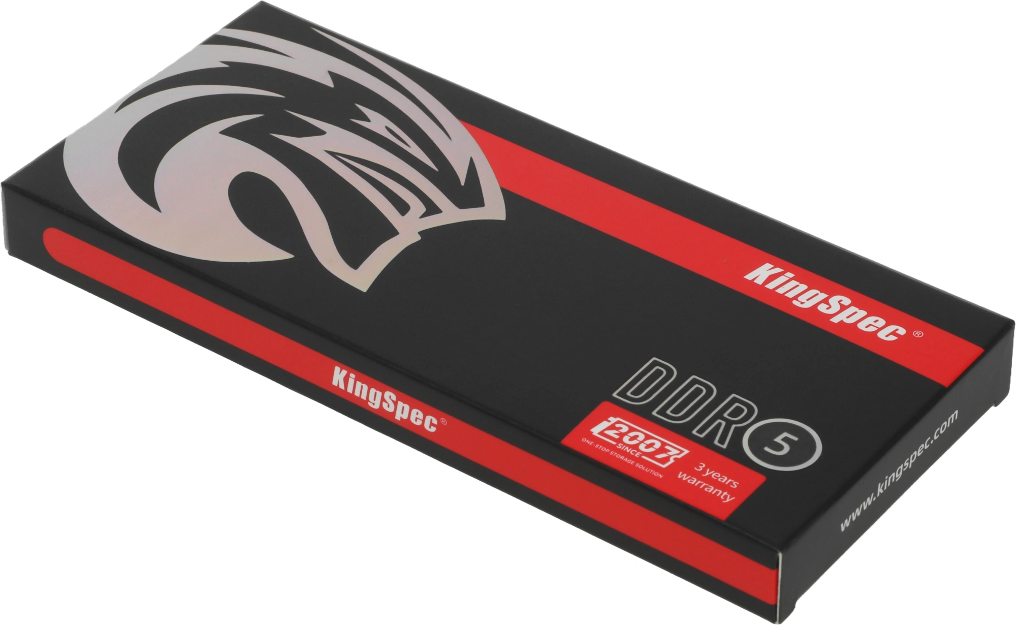 Память DDR5 16GB 5600MHz Kingspec KS5600D5P11016G RTL PC5-44800 CL40 DIMM UDIMM 288-pin 1.35В single rank Ret — фото 1