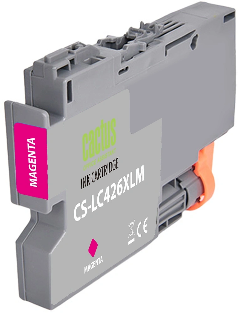 Картридж струйный Cactus CS-LC426XLM пурп.пигм. (54мл) для Brother MFC-J4335DW/J4340DW/J4535DW/J4540DW с чипом — миниатюра 2