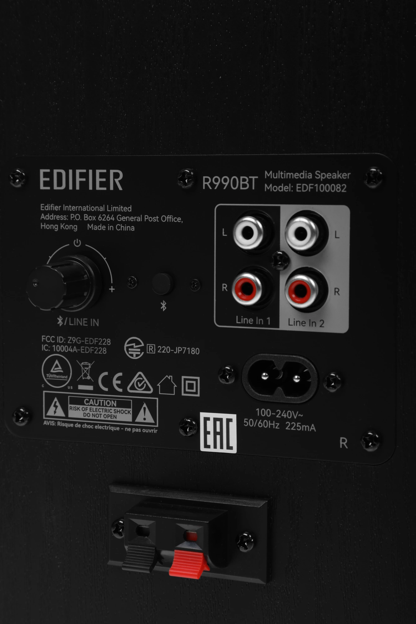 Колонки Edifier R990BT 2.0 черный 24Вт BT — миниатюра 4