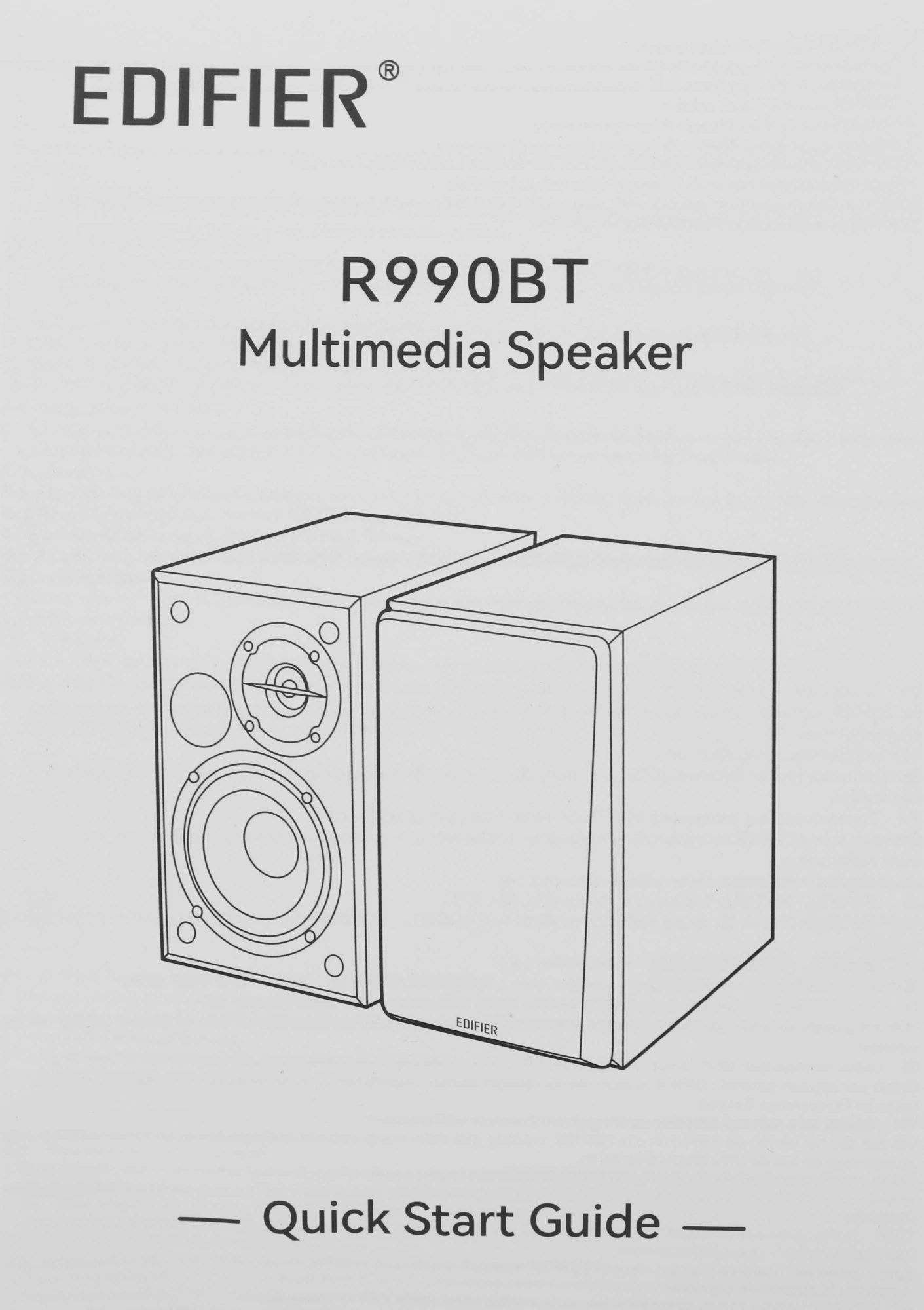 Колонки Edifier R990BT 2.0 черный 24Вт BT — миниатюра 7