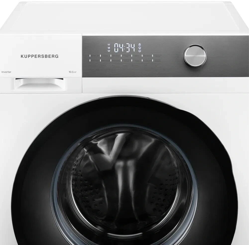 Стиральная машина Kuppersberg WM 610 W класс: A+++ загр.фронтальная макс.:10.5кг белый инвертор — миниатюра 2