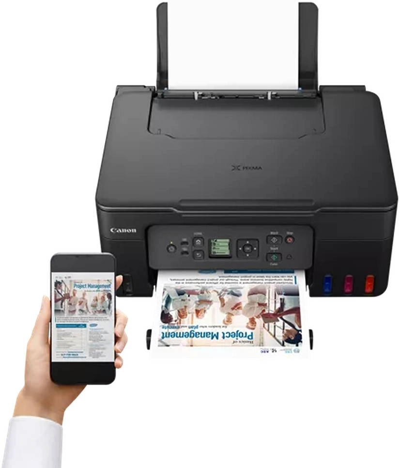 МФУ струйный Canon Pixma G3470 (5805C009) A4 WiFi черный — миниатюра 5