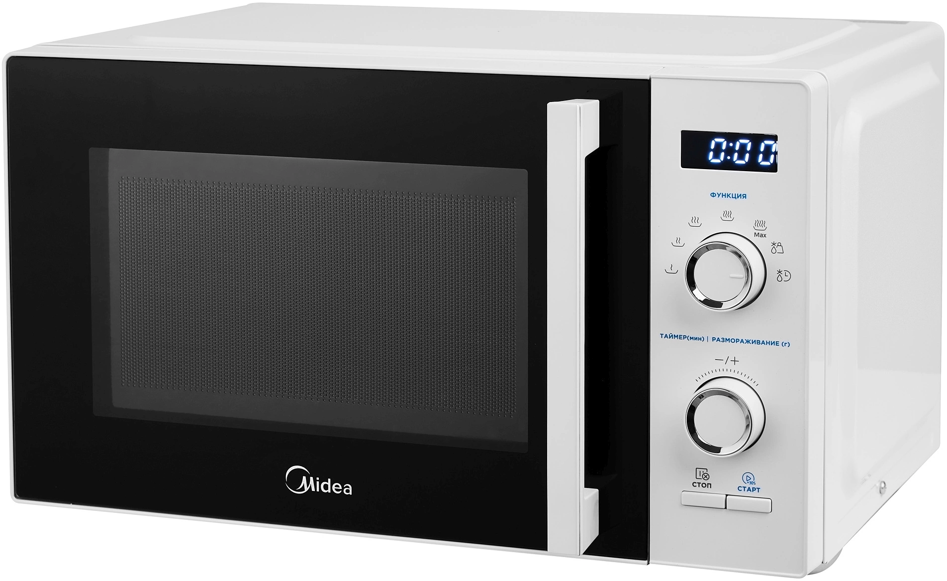 Микроволновая Печь Midea AM825P2ET-W 25л. 800Вт белый — миниатюра 5