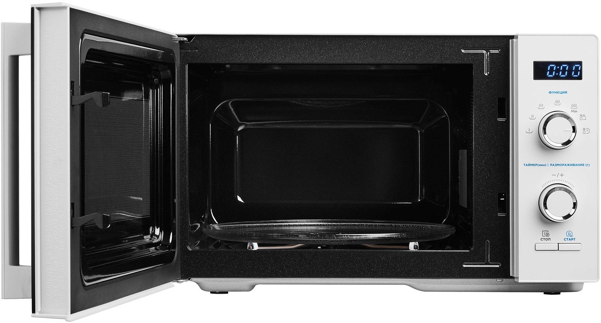Микроволновая Печь Midea AM825P2ET-W 25л. 800Вт белый — миниатюра 3