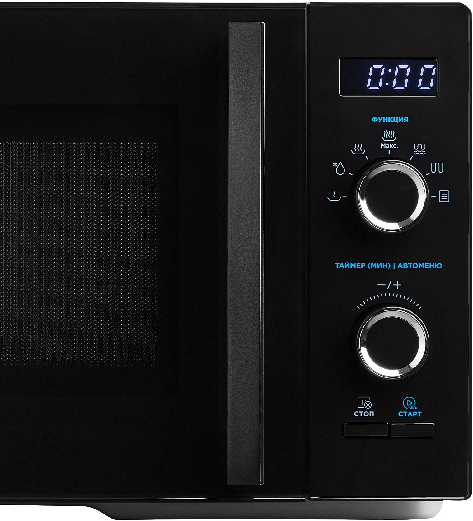 Микроволновая Печь Midea AG825P2ET-B 25л. 800Вт черный — миниатюра 3