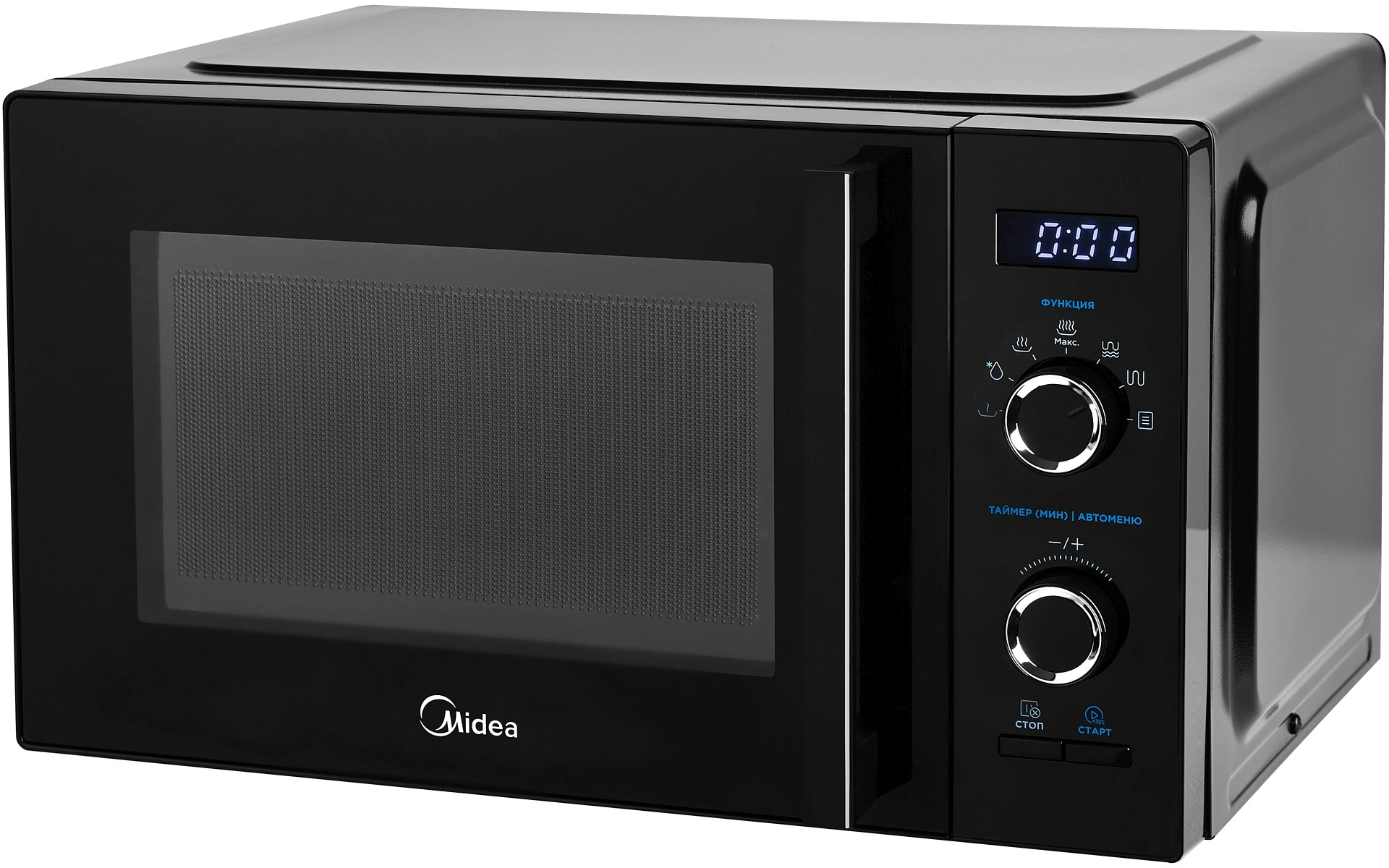 Микроволновая Печь Midea AG825P2ET-B 25л. 800Вт черный — миниатюра 4
