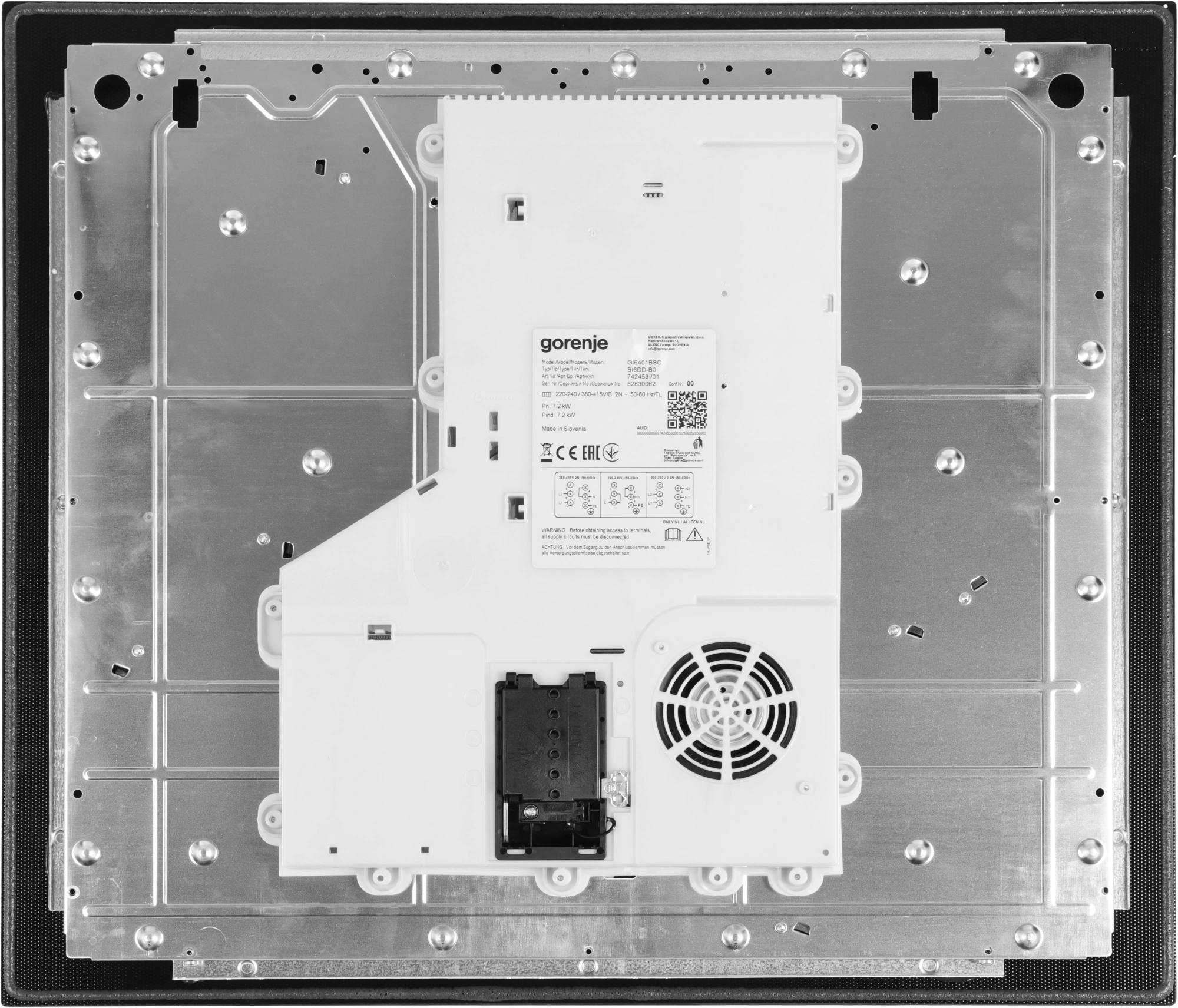 Индукционная варочная поверхность Gorenje GI6401BSC черный — миниатюра 5