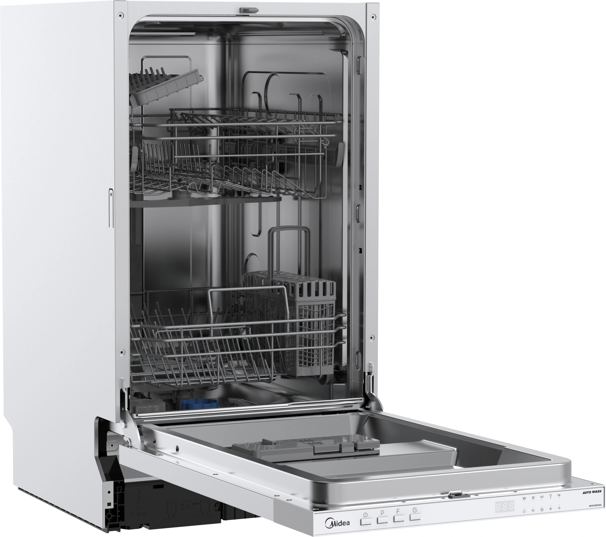 Посудомоечная машина встраив. Midea MID45S050 2100Вт узкая — миниатюра 2