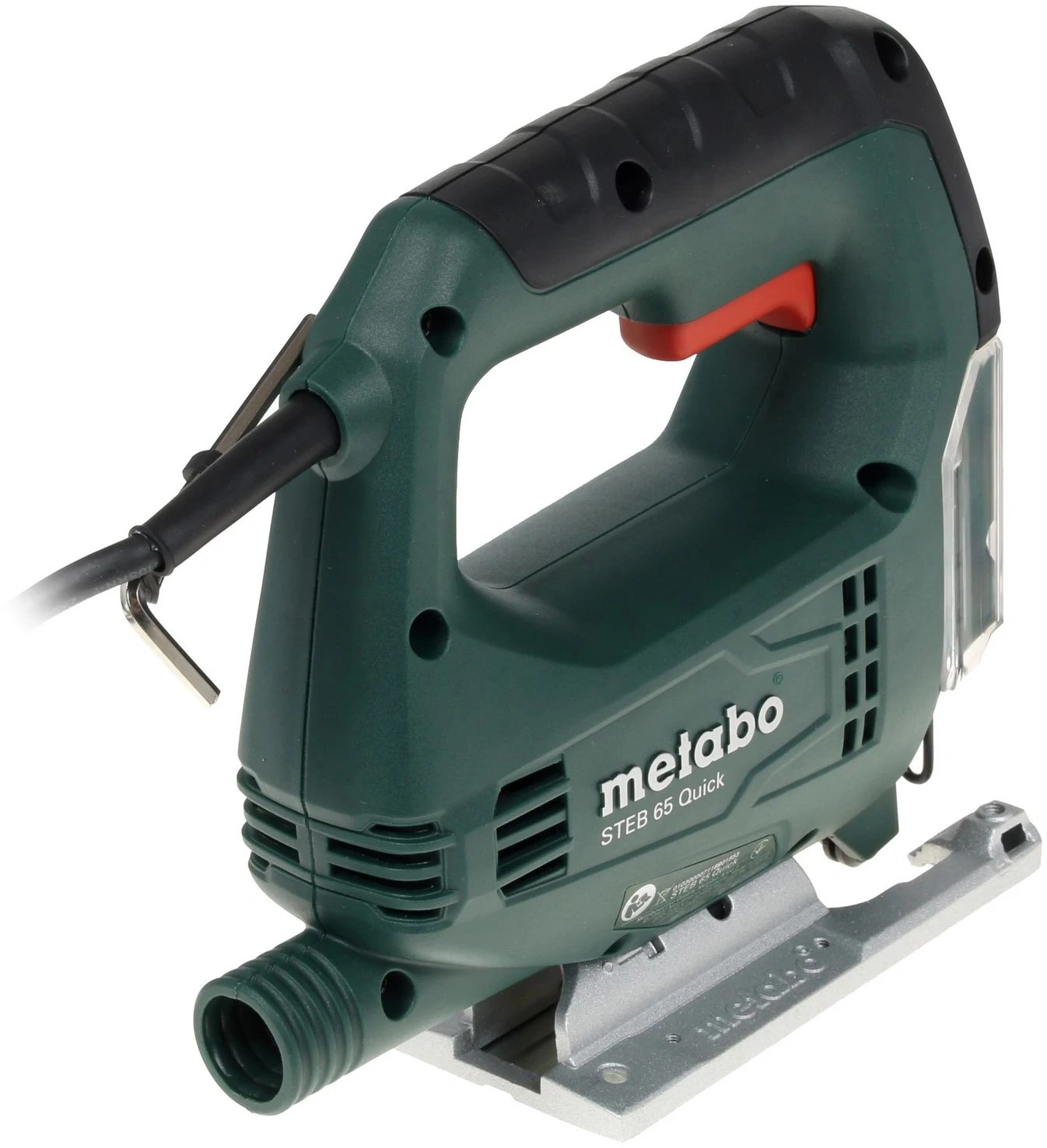Лобзик Metabo STEB 65 Quick 450Вт 3000ходов/мин от электросети (кейс в комплекте) — миниатюра 3