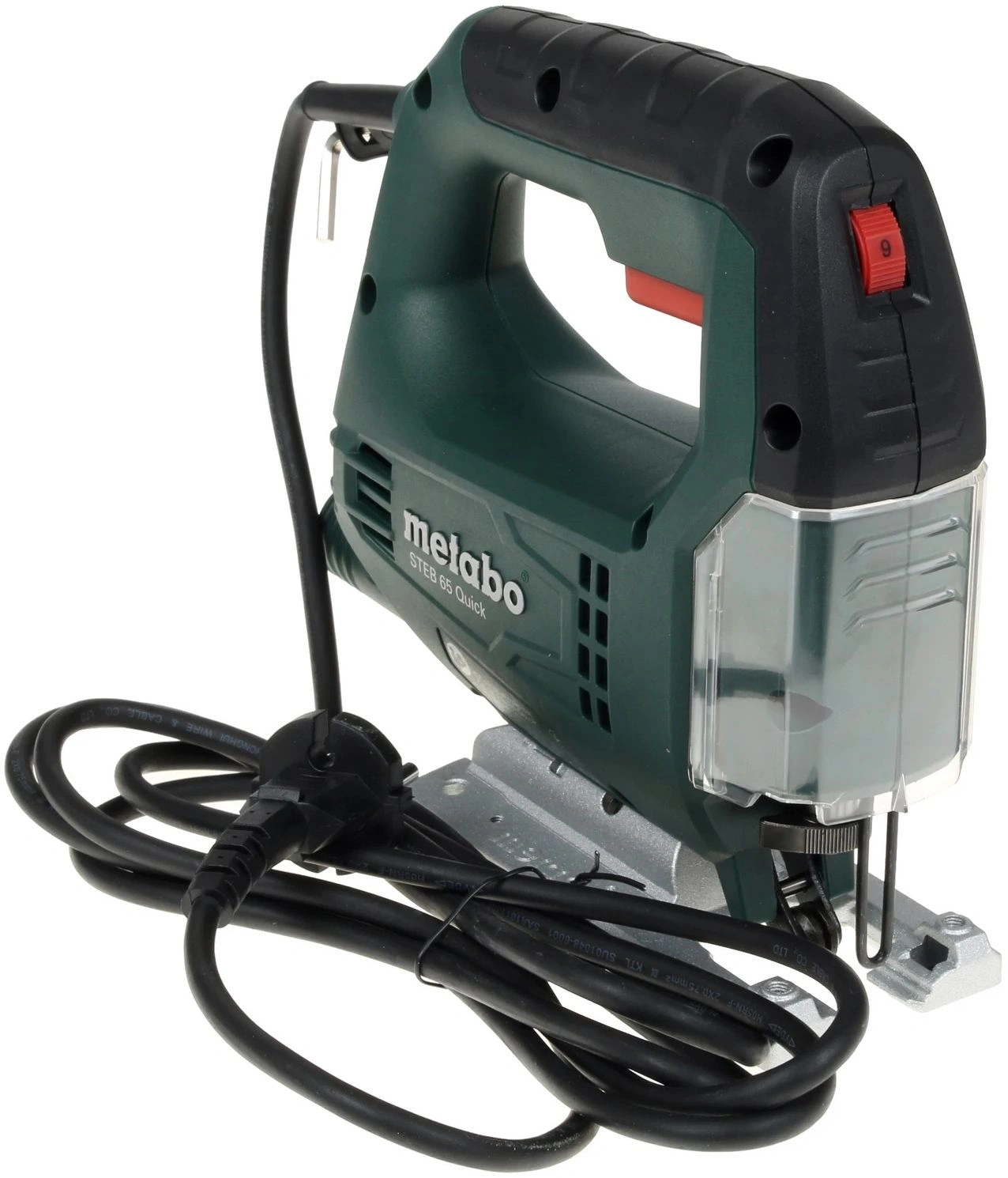 Лобзик Metabo STEB 65 Quick 450Вт 3000ходов/мин от электросети (кейс в комплекте) — миниатюра 7