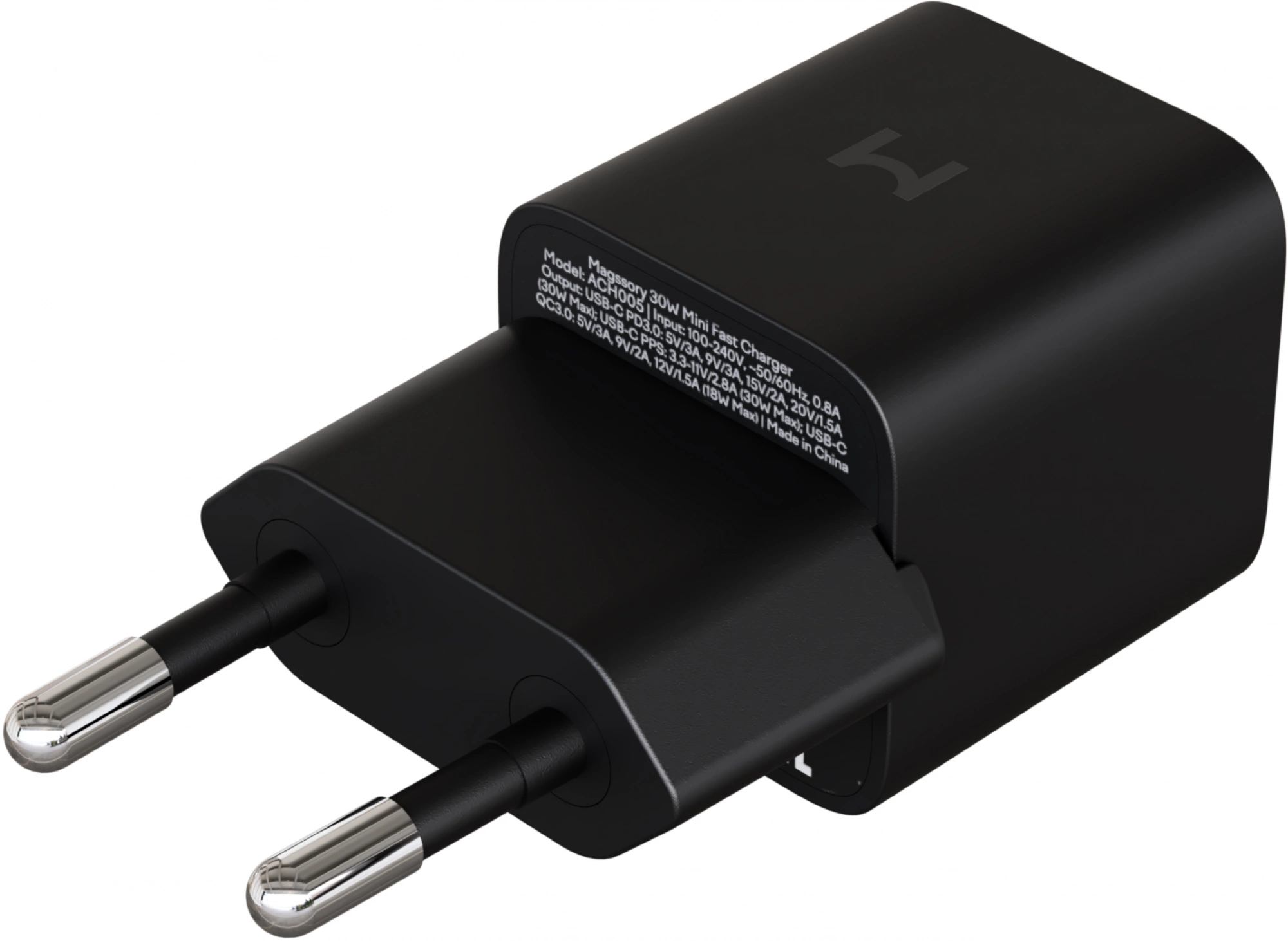 Сетевое зар./устр. Magssory ACH005 30W 2A (PD+QC) универсальное черный — миниатюра 5