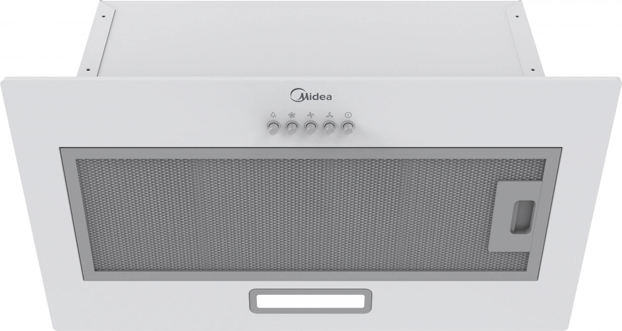 Вытяжка встраиваемая Midea MH60I301W белый управление: кнопочное (1 мотор) — миниатюра 4