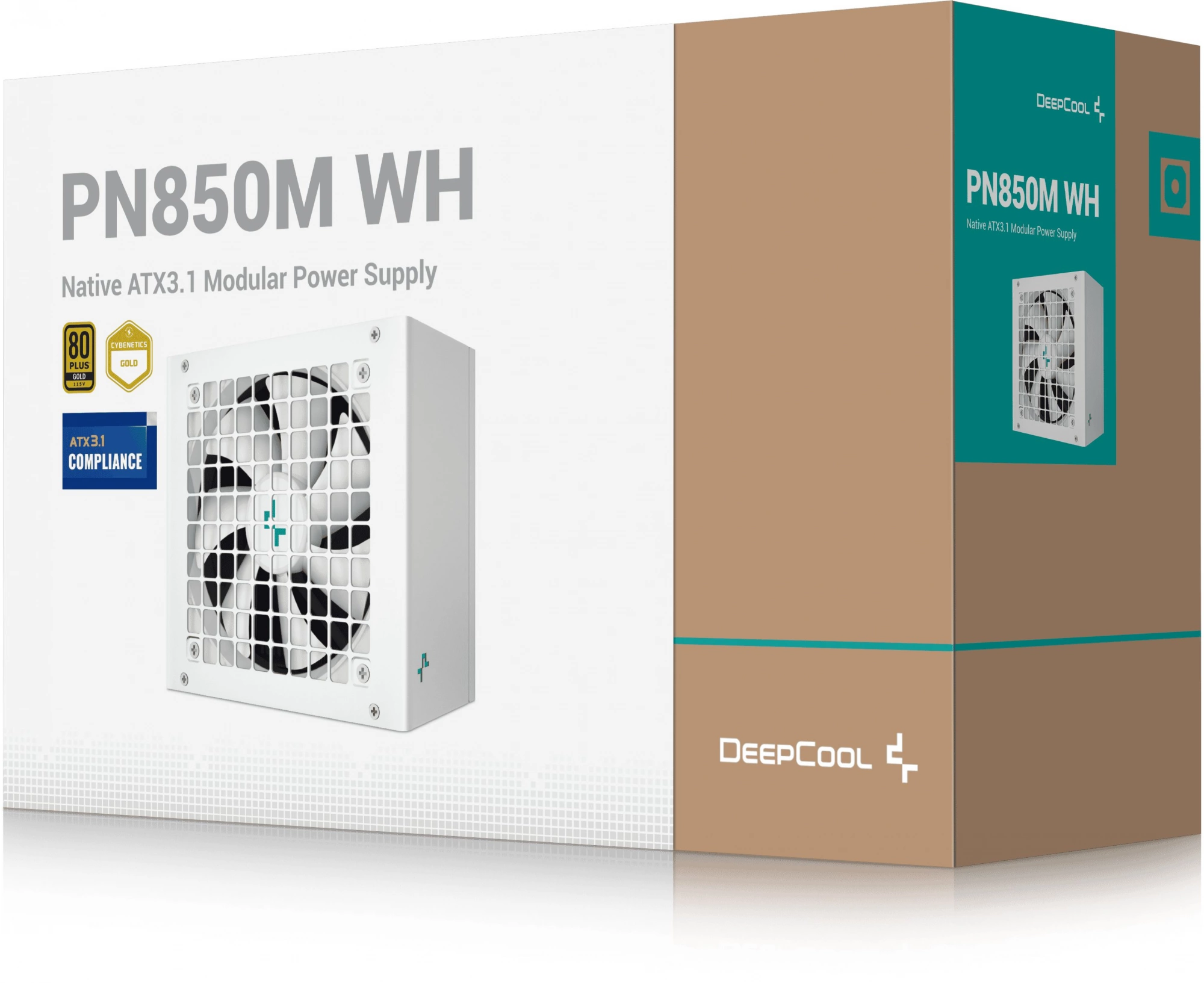 Блок питания Deepcool ATX 850W GamerStorm PN850M WH Gen.5 80+ gold (20+4pin) APFC 120mm fan 8xSATA RTL — миниатюра 10