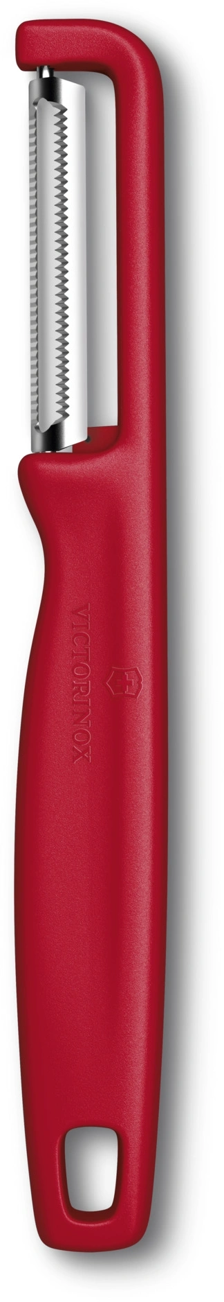 Овощечистка Victorinox Iotaс лезвием двухсторон. красный упак.:европодвес (6.0943.1) — миниатюра 2