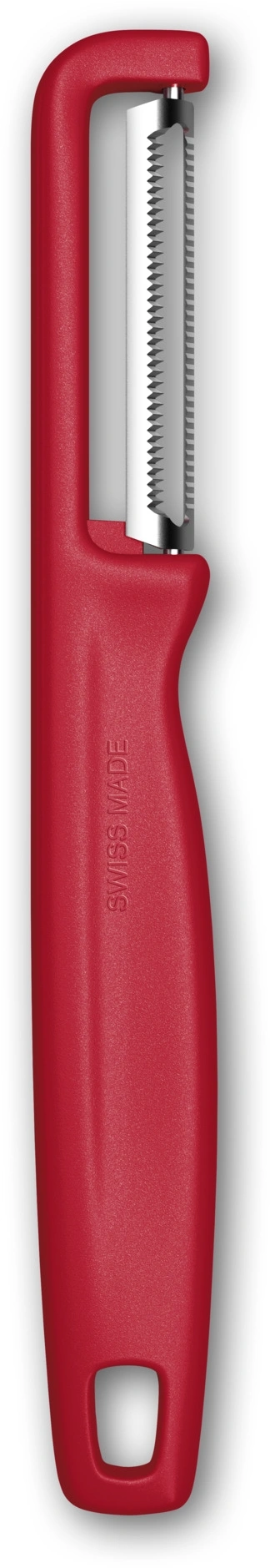 Овощечистка Victorinox Iotaс лезвием двухсторон. красный упак.:европодвес (6.0943.1) — миниатюра 3