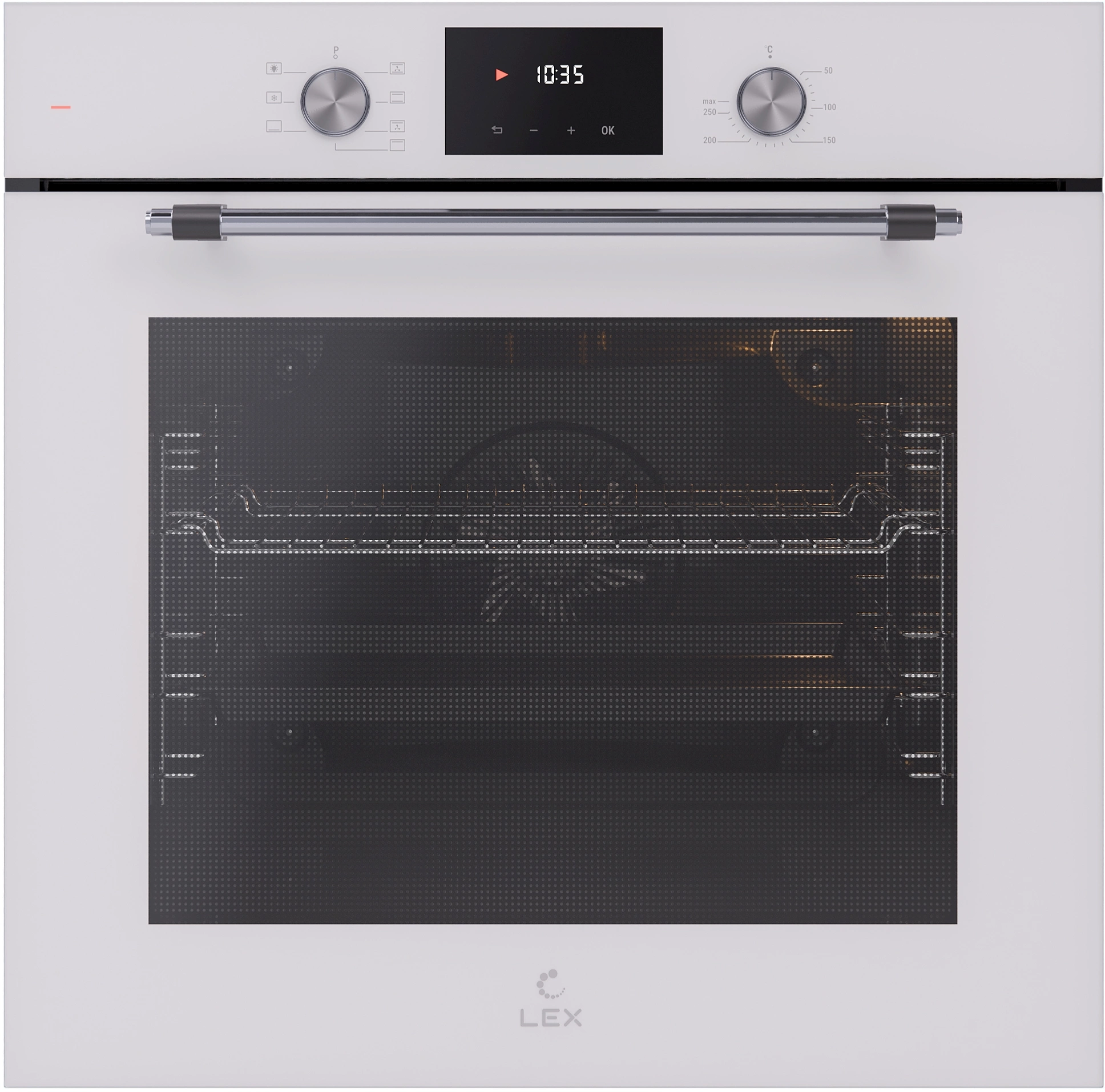 Духовой шкаф Электрический Lex EDP 671 WH MAX белый — миниатюра 3