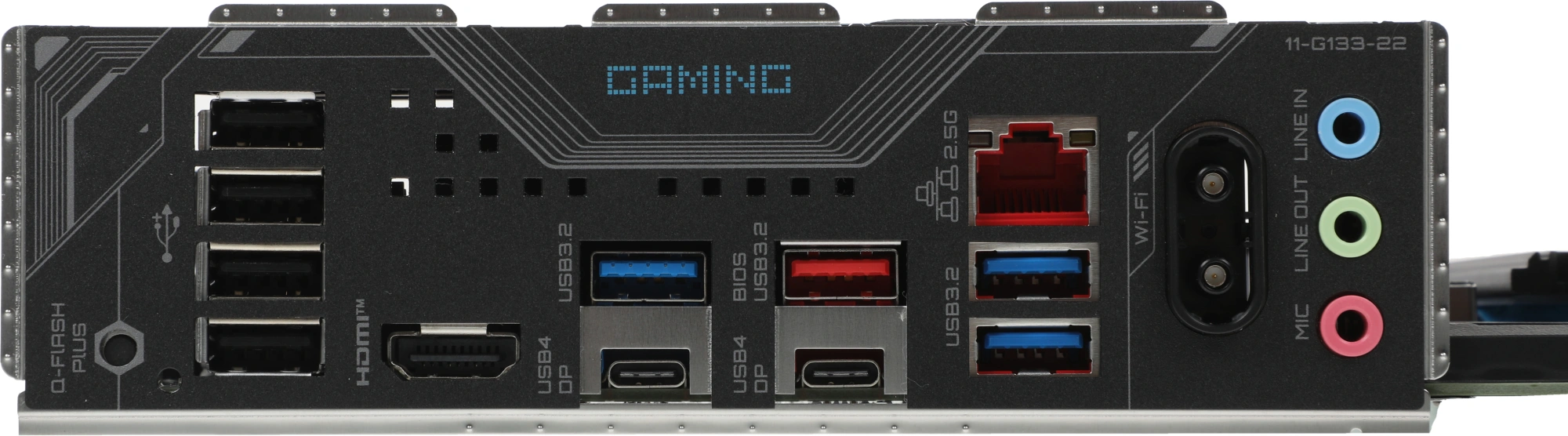 Материнская плата Gigabyte X870 GAMING WIFI6 Socket AM5 AMD X870 4xDDR5 ATX AC`97 8ch(7.1) 2.5Gg RAID+HDMI — миниатюра 9