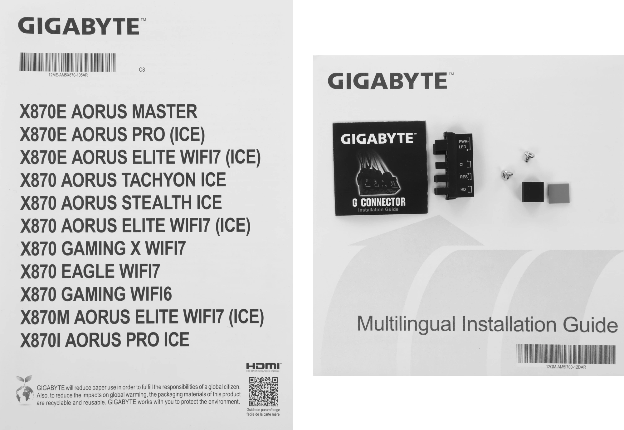 Материнская плата Gigabyte X870 GAMING WIFI6 Socket AM5 AMD X870 4xDDR5 ATX AC`97 8ch(7.1) 2.5Gg RAID+HDMI — миниатюра 11