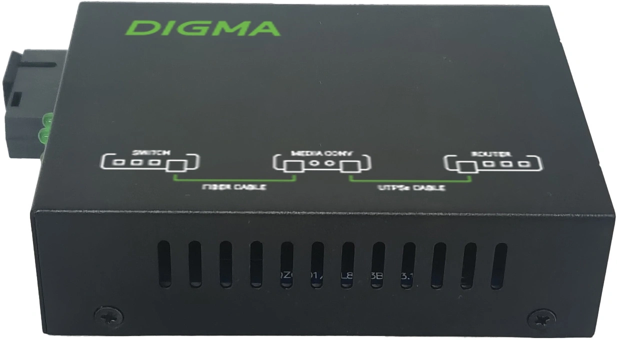 Медиаконвертер Digma DMC-1G53-20B — миниатюра 2