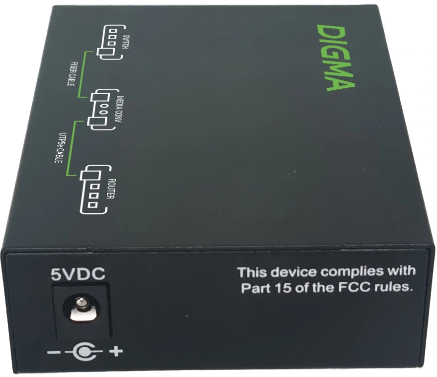 Медиаконвертер Digma DMC-1G53-20B — миниатюра 3