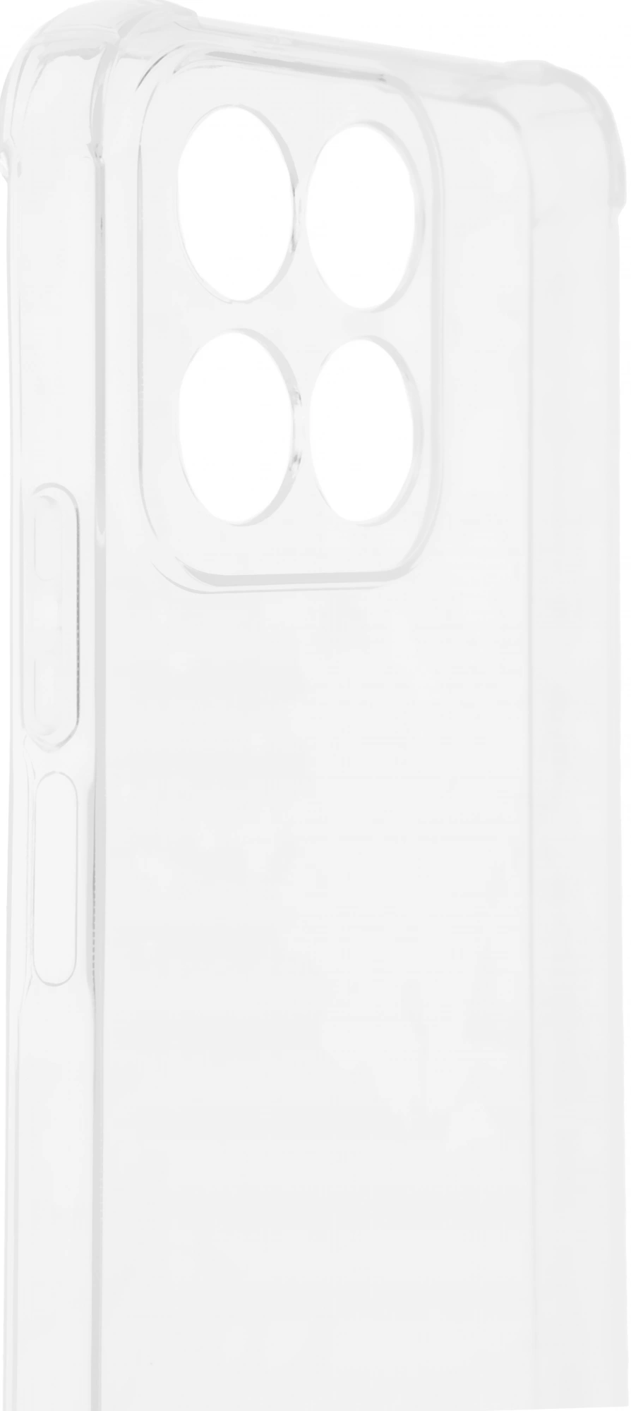 Чехол (клип-кейс) BoraSCO для Honor X7c Bumper Case прозрачный (73872) — миниатюра 4