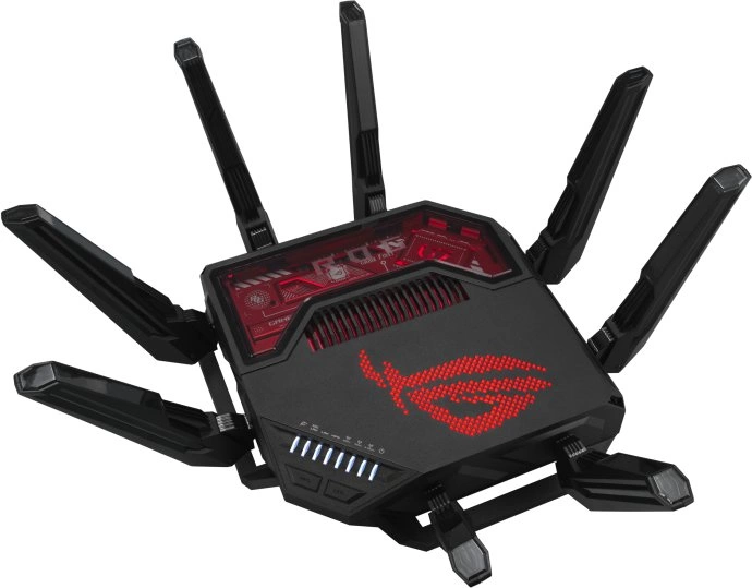 Роутер беспроводной Asus GT-BE19000 BE19000 100/1000/10000BASE-T черный — миниатюра 2