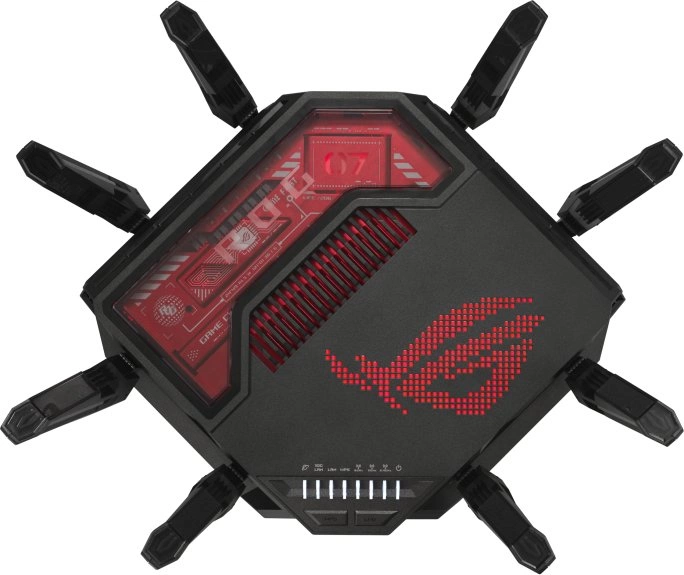 Роутер беспроводной Asus GT-BE19000 BE19000 100/1000/10000BASE-T черный — миниатюра 3