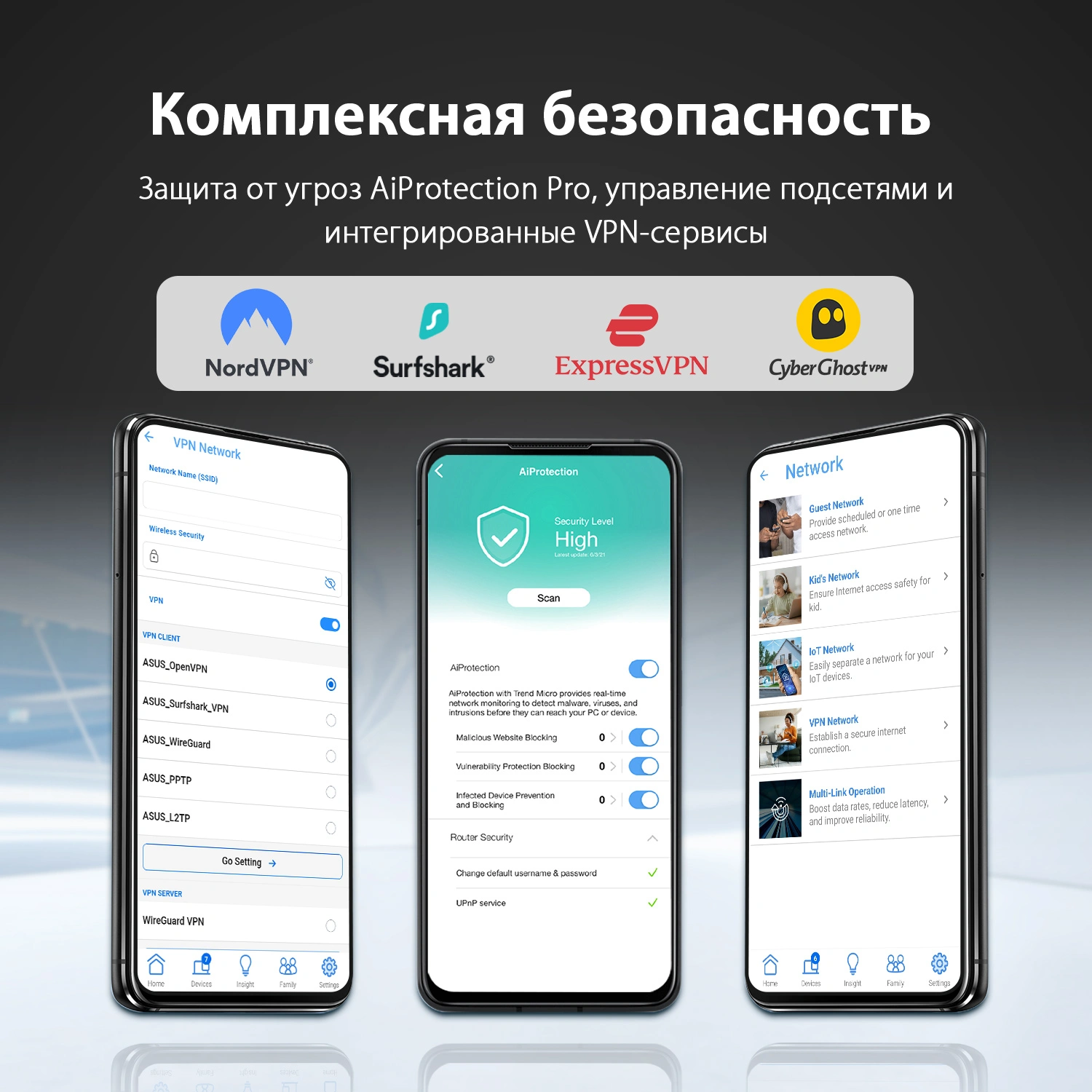 Роутер беспроводной Asus RT-BE58U BE3600 100/1000/2500BASE-T черный — миниатюра 19