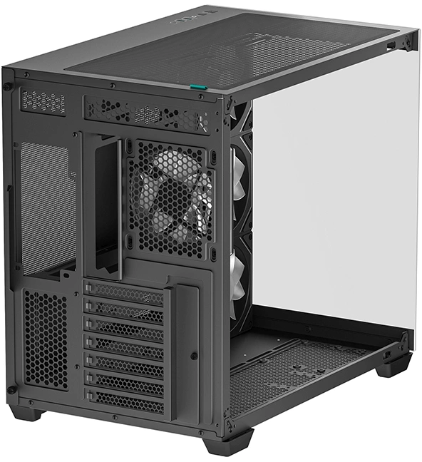 Корпус Deepcool CG530 4F черный без БП ATX 6x120mm 4x140mm 1xUSB3.0 audio bott PSU — миниатюра 8