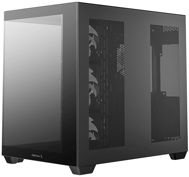 Корпус Deepcool CG530 4F черный без БП ATX 6x120mm 4x140mm 1xUSB3.0 audio bott PSU — миниатюра 10