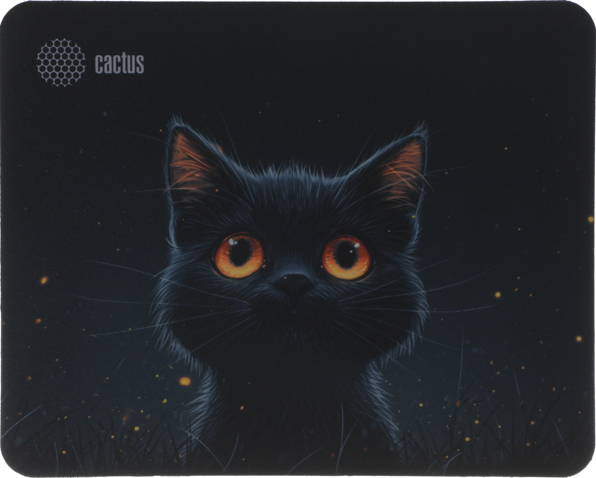Коврик для мыши Cactus Black Cat 250x200x3мм (CS-MPC-D09S) — миниатюра 12