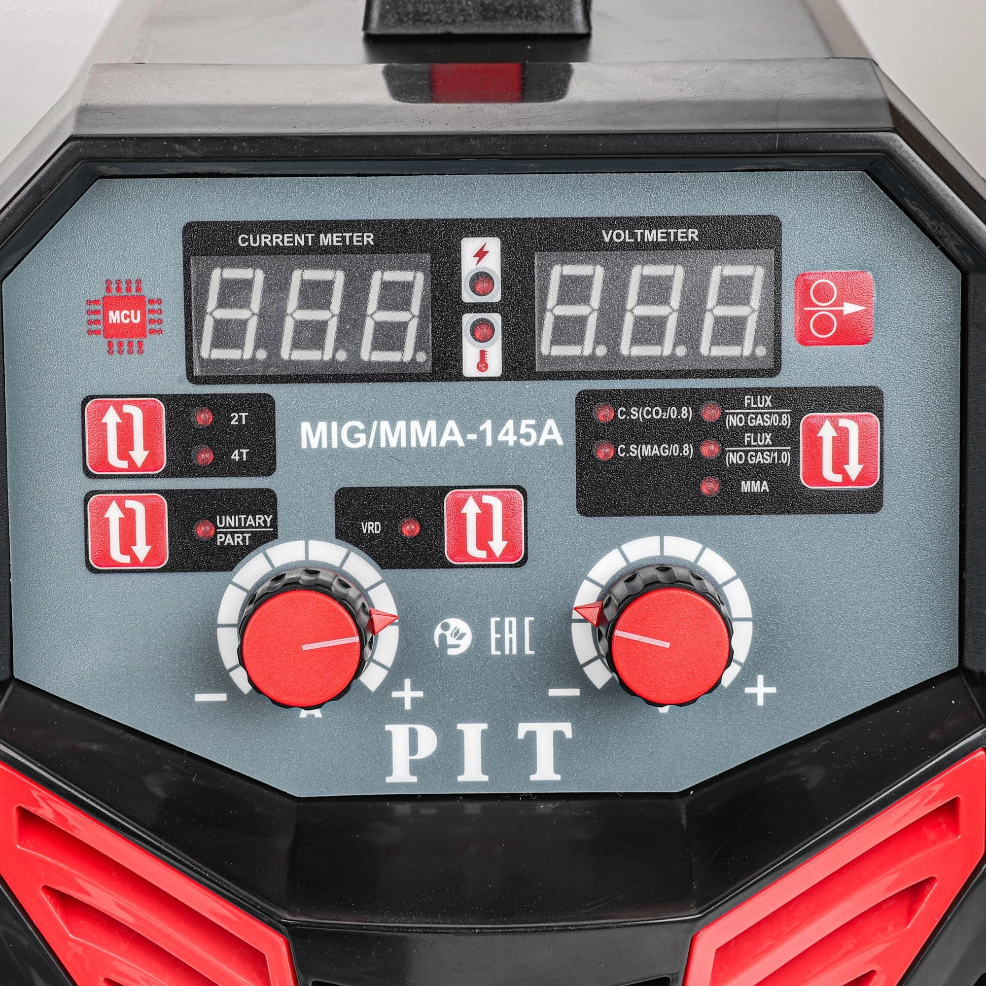 Сварочный полуавтомат P.I.T. PMIG145-C2 ММА 4кВт (кейс в компл.) — миниатюра 5