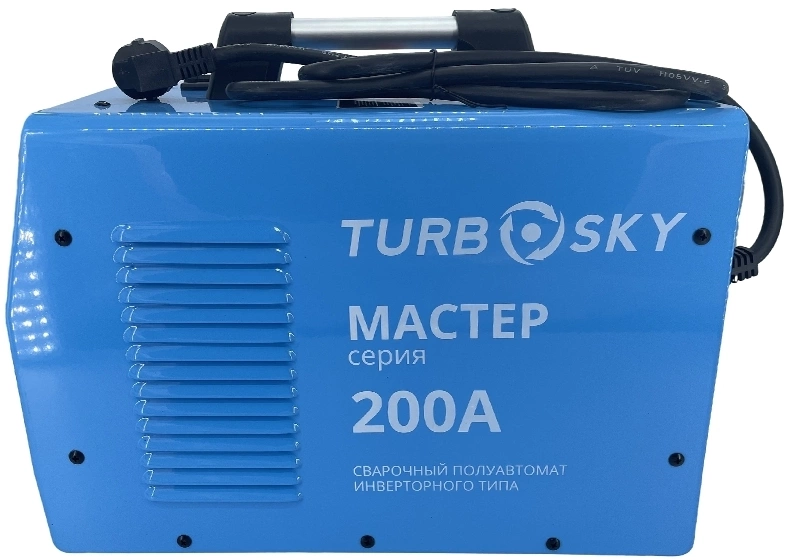 Сварочный полуавтомат Turbosky MIG-200А Мастер инвертор MIG-MAG/ММА/TIG 6.6кВт — миниатюра 2