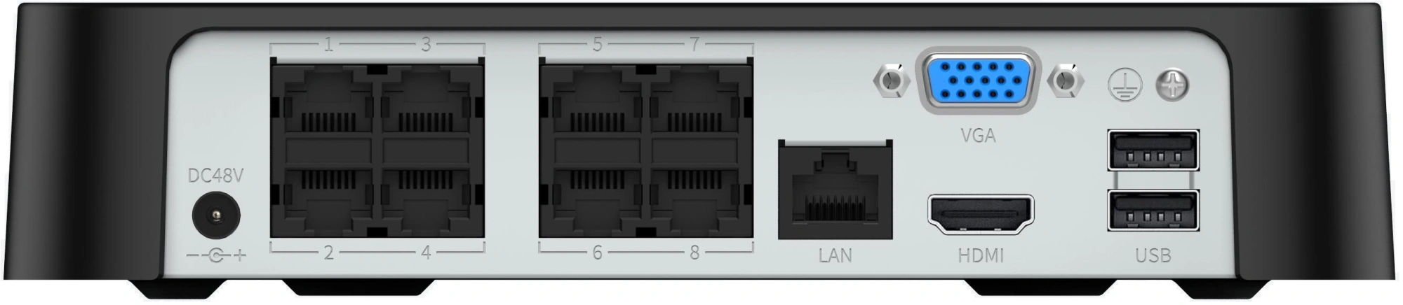 Видеорегистратор Tiandy AK TC-R3108 I/B/P8/C/Eu/L/S/V2.0 — миниатюра 3