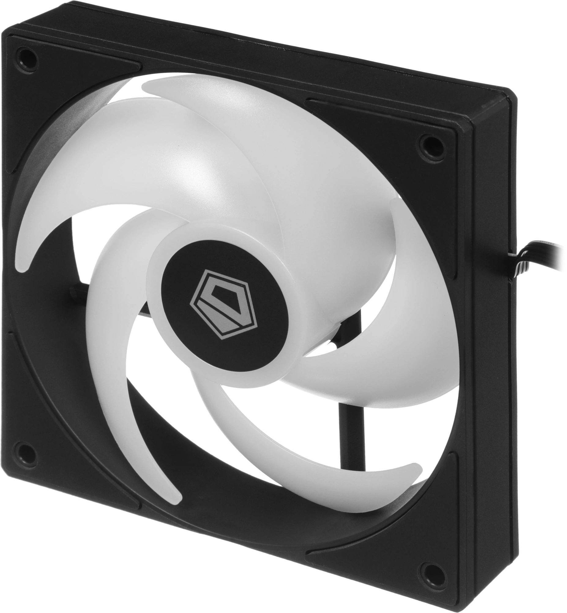 Вентилятор для корпуса ID-Cooling AS-120-К ARGB 120х120x25 черный 4-pin 27.2дБ (AS-120-ARGB-K) Ret — миниатюра 11