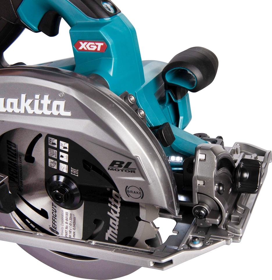 Циркулярная пила (дисковая) Makita HS004GZ (ручная) D диска.:190мм — миниатюра 6